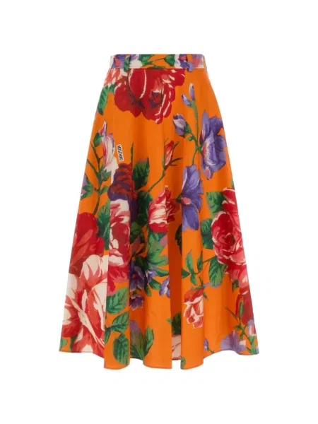 Fustă midi Moschino cu imagine