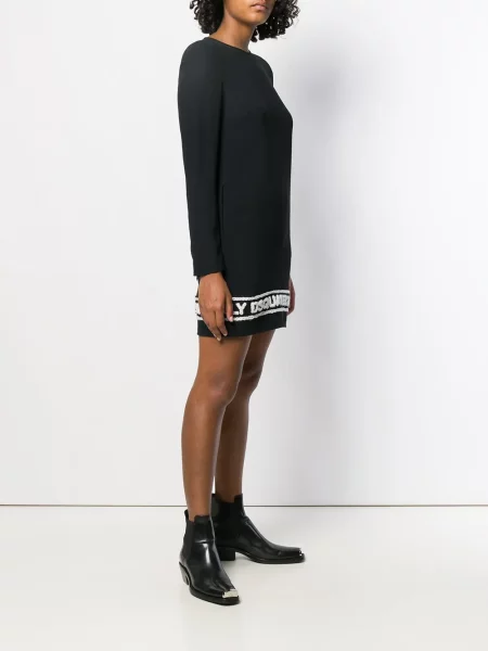 Rochie Dsquared2 cu autograf negru