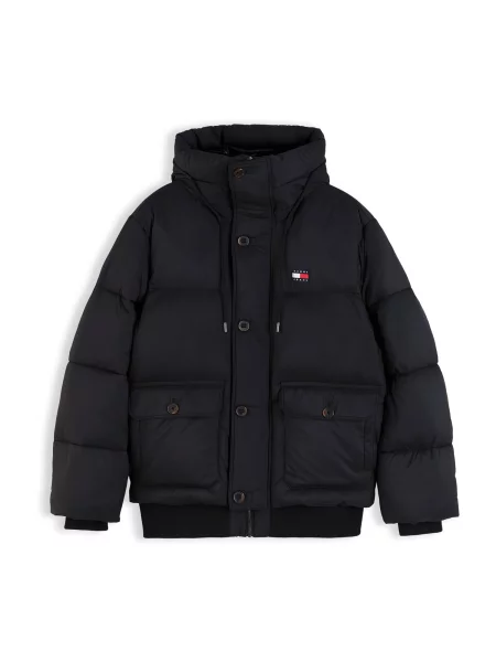 Tommy Jeans Geacă de iarnă negru