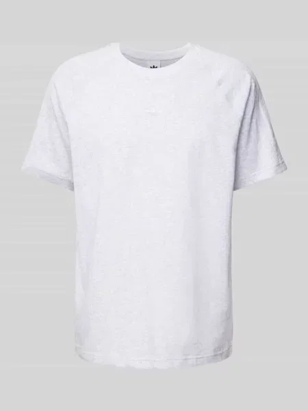 T-shirt z wyhaftowanym logo Adidas Originals