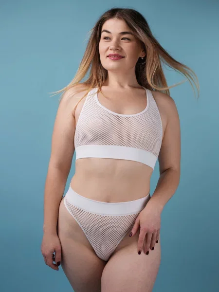 Бюстгальтер brabrabra поліамід/еластан білий