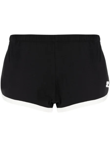 Pantaloni scurți Courreges negru