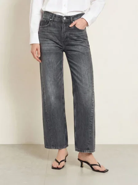 Joop! Jeans Jeansy Wide Leg Maxine grau szare