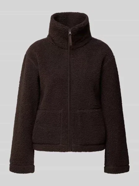 Kurtka typu teddy o krótkim kroju z wysoką stójką model ONLMEGAN' Only