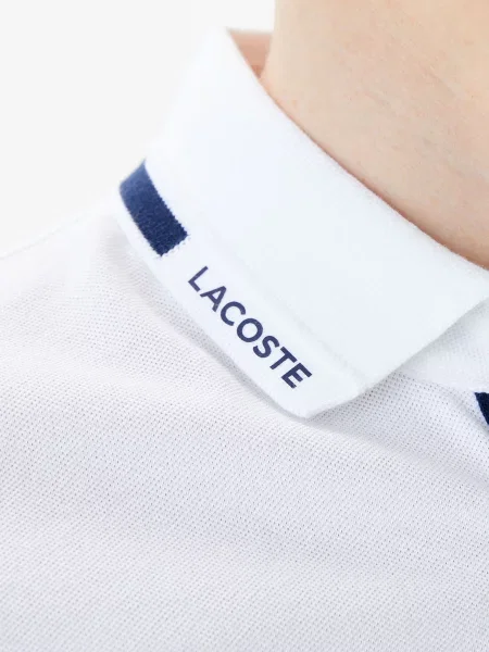 Поло Lacoste білий