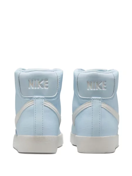 Klapki Nike skórzane kopertowe szare