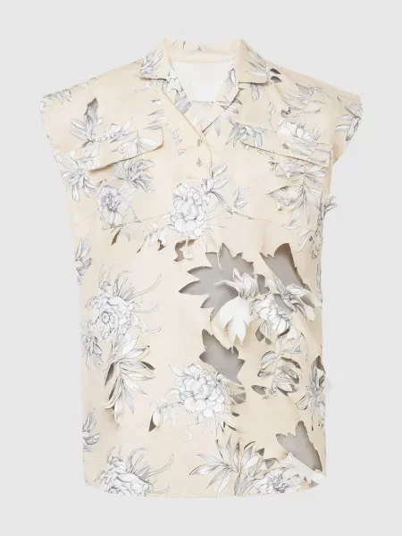 Блузка Maison Margiela бежевая