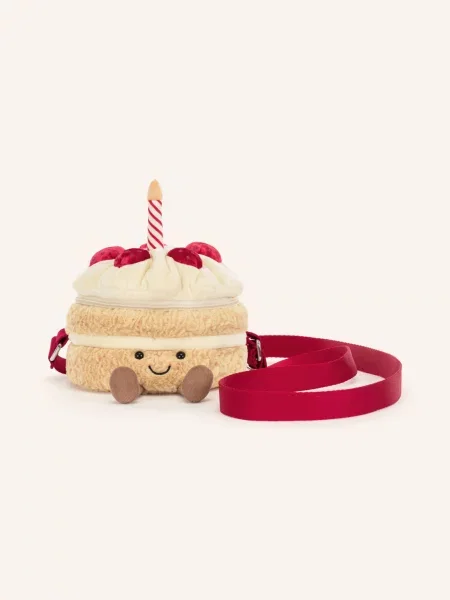 Jellycat Listonoszka Amuseables Birthday Cake beige beżowa