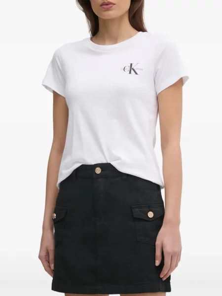 Mini fusta mini Gaudi mini cu autograf negru