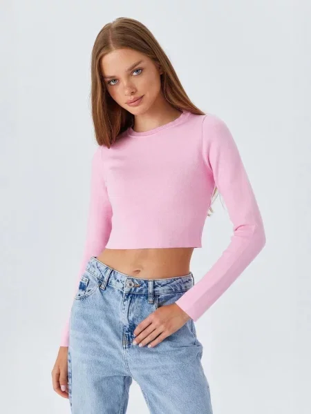 MixRay Pulover Pullover svijetloroza