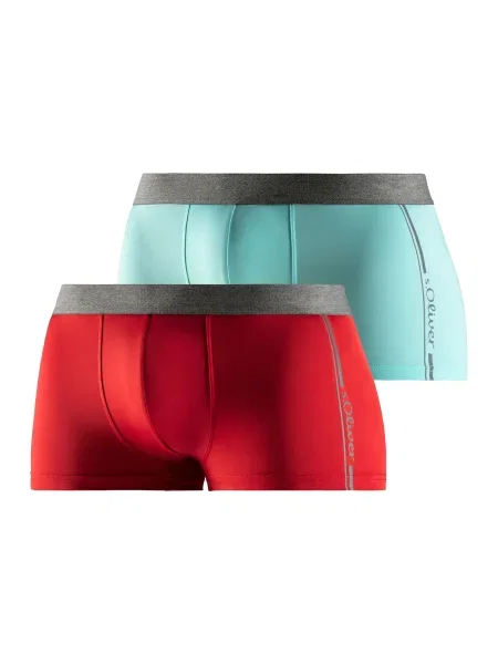 S.Oliver Boksarice voda / temno / rdeča siva