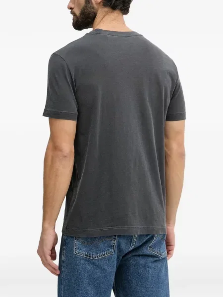 Tricou Gant cu broderie negru