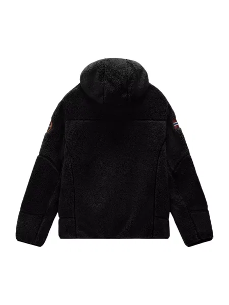 Bluza z kapturem Napapijri z kapturem czarna
