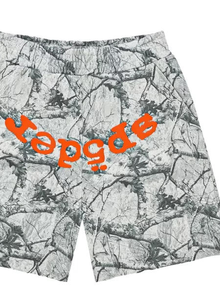 Pantaloni scurți Sp5der gri