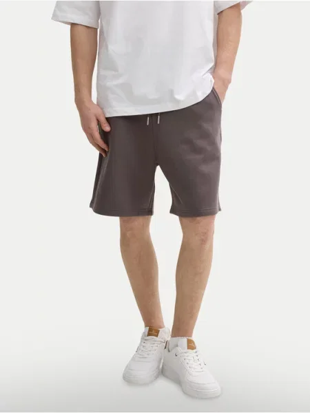 Tom Tailor Denim Sportovní kraťasy šedá