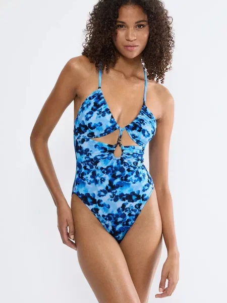 Triumph jednodílné plavky Midnight Swim modré