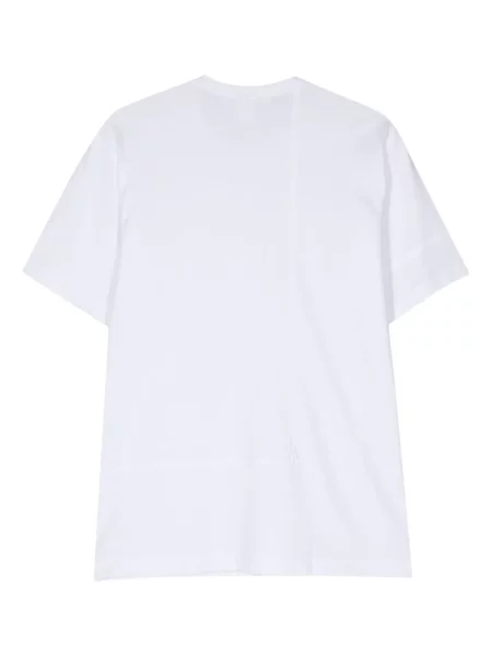 Marškinėliai Comme Des Garçons Shirt apvaliu kaklu balta
