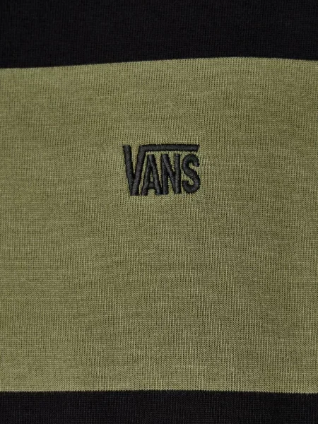 Тениска с дълъг ръкав Vans зелено