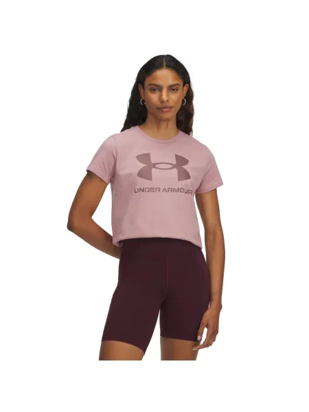 Tričko Under Armour Live Sportstyle Graphic SSC růžové