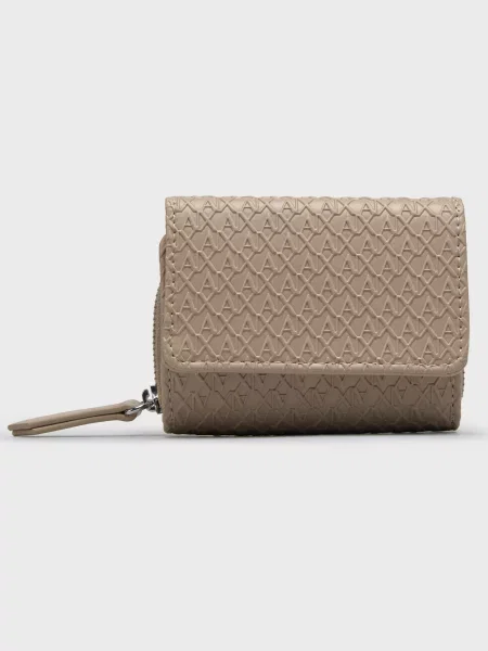 Кошелек Armani Exchange бежевый