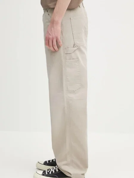 Παντελόνι Carhartt WIP Single Knee Pant ανδρικά μπεζ