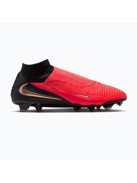 Încălțăminte de fotbal pentru bărbați Nike Phantom 6 High Elite bright crimson/black/blur negru