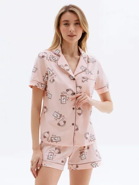 Піжама Roksana персик