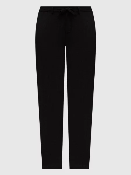 Штани з вовни Canali чорні