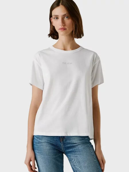 Футболка Pepe Jeans белая