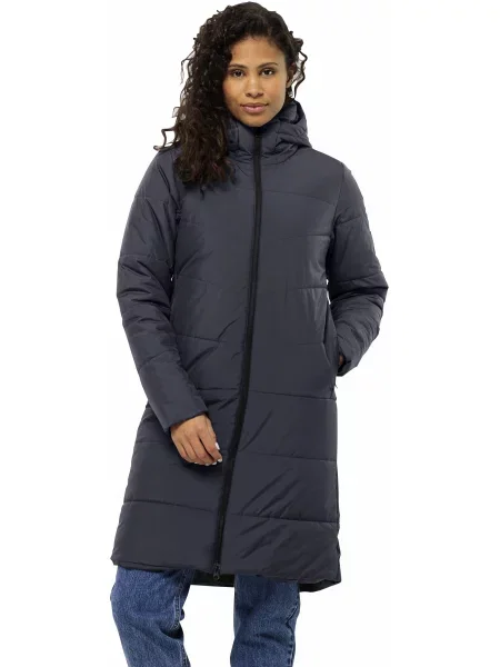 Зимова куртка Jack Wolfskin Deutzer coat w темно-синій синя