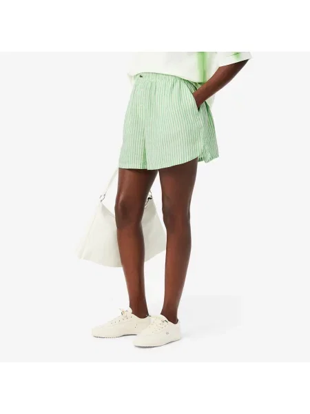 Шорты Lacoste зеленые