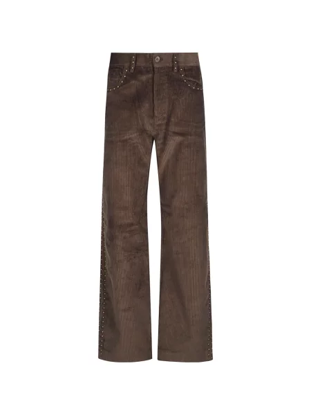 Pantaloni P.a.r.o.s.h. de catifea cord maro