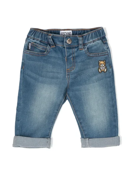 Siaurėjantys džinsai Moschino mėlyna