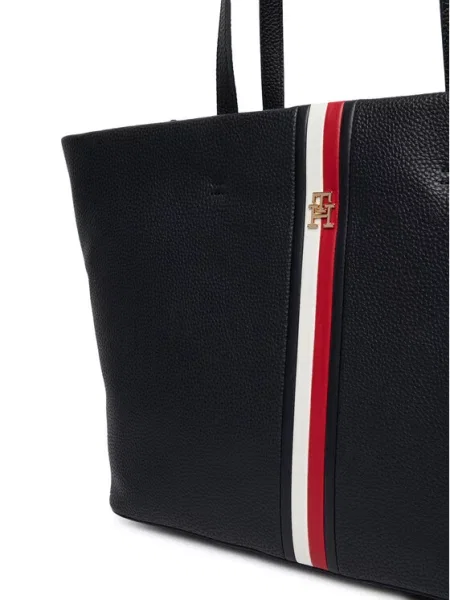 Tommy Hilfiger Rankinė Th Corp Ess Tote Tamsiai mėlyna