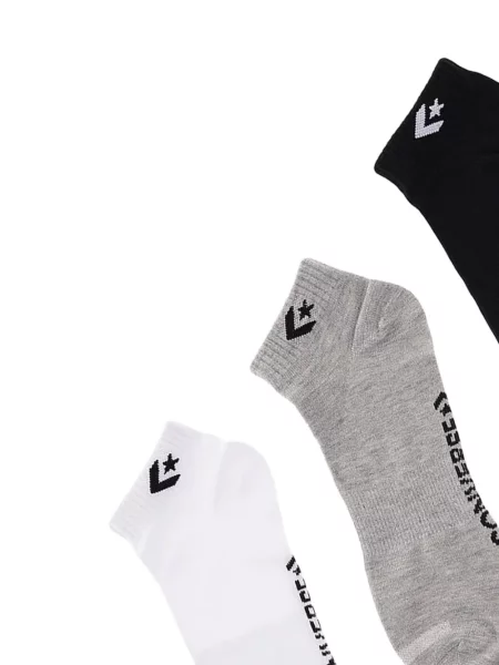 Șosete Converse din microfibră negru