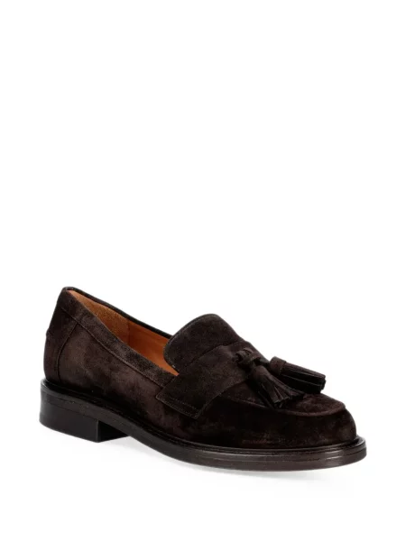 Pantofi loafer Billi Bi din piele de căprioară maro