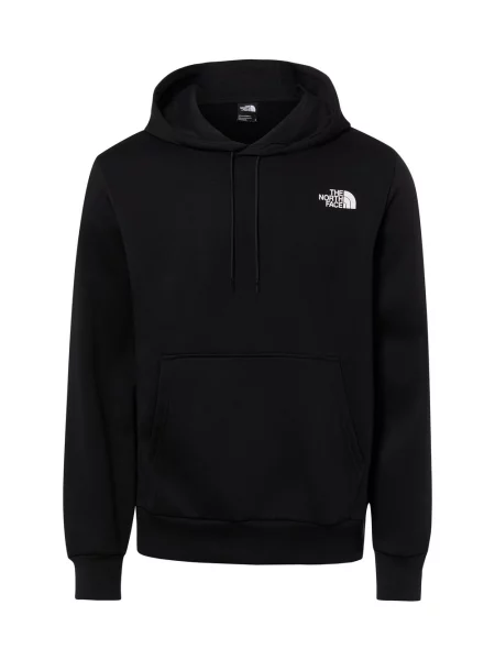The North Face sweter z kapturem Mężczyźni jednolity S czarny