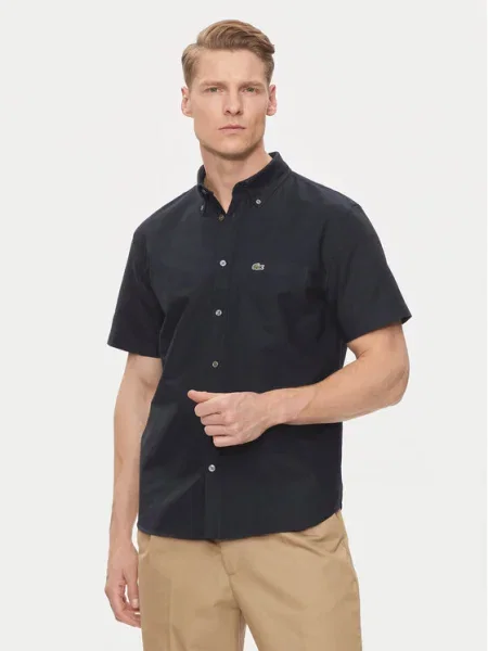Lacoste Cămașă Bleumarin
