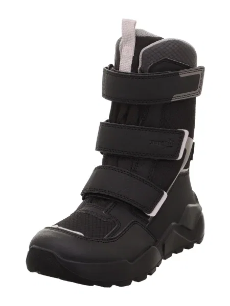 SUPERFIT Cizme ROCKET gri / negru alb
