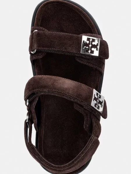 Замшевые босоножки Tory Burch