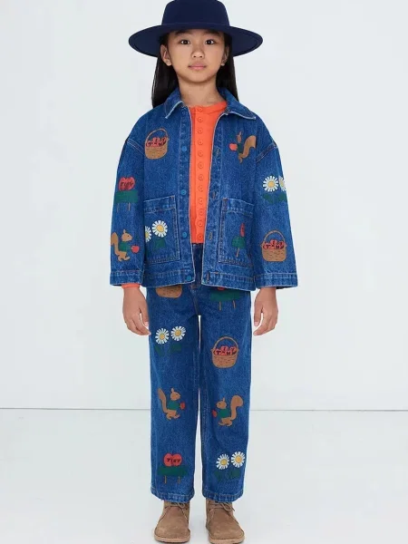Детские прямые джинсы Tinycottons
