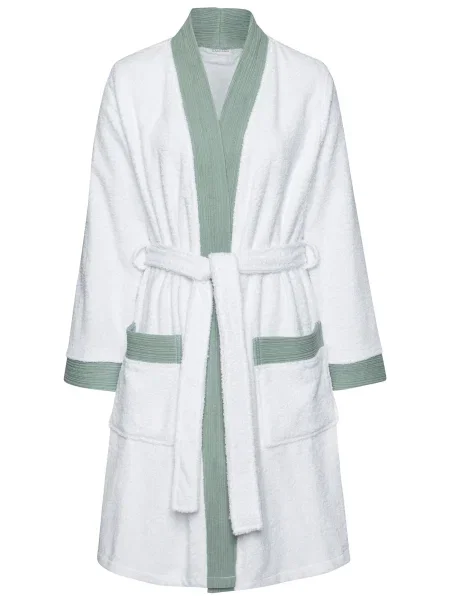 VIVANCE Kratek kopalni plašč Dreams temno zelena bela