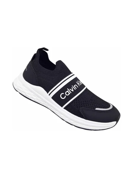 Gyerek sneaker Calvin Klein Jeans fekete