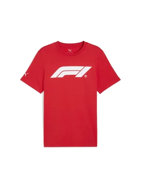 PUMA Tricou Essentials roși aprins alb