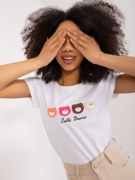 Medvedka bluza Fashionhunters bela