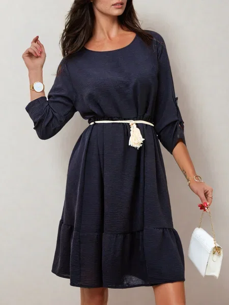 Rochie Resti de costum albastru