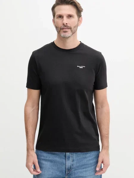 Kratka majica Marc O'Polo črna