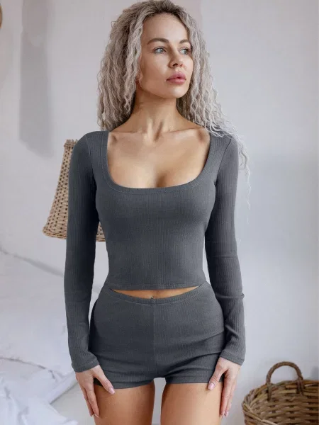 Пижама Leinle серая