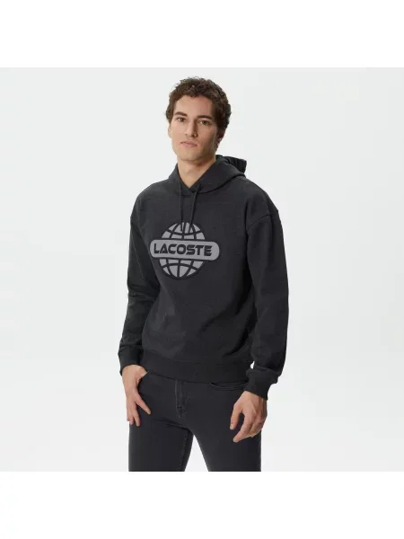 Lacoste толстовка чоловіча сіра