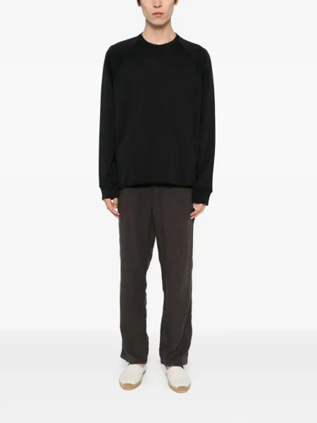 Tricou James Perse din material terry negru
